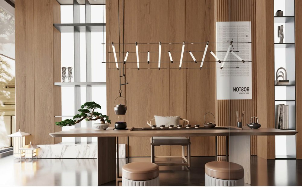 Premium custom dining room and tea space